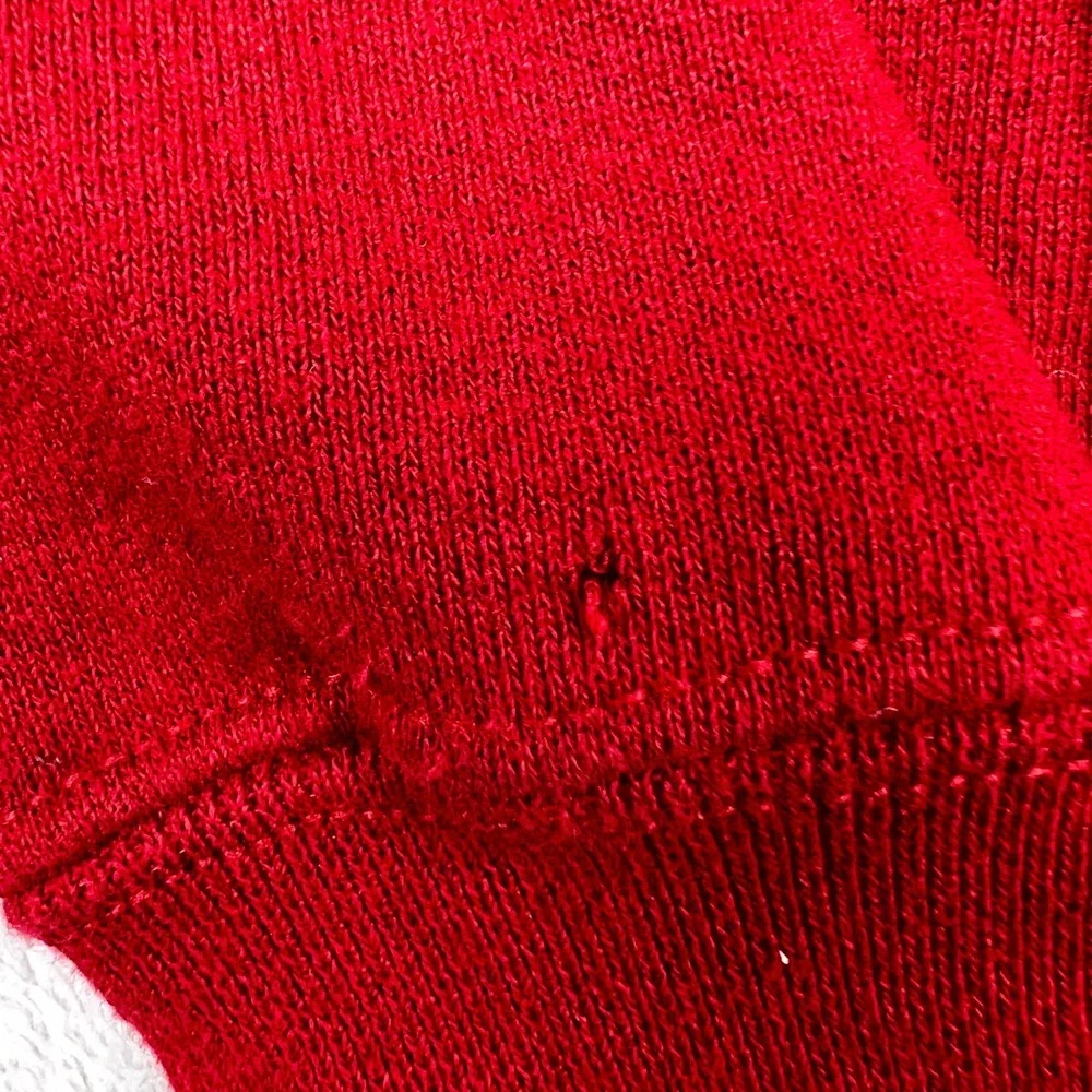 Y2K VTG Russell Athletic USC Trojans Football Team Hoodie Boy XL Red Cotton Logo